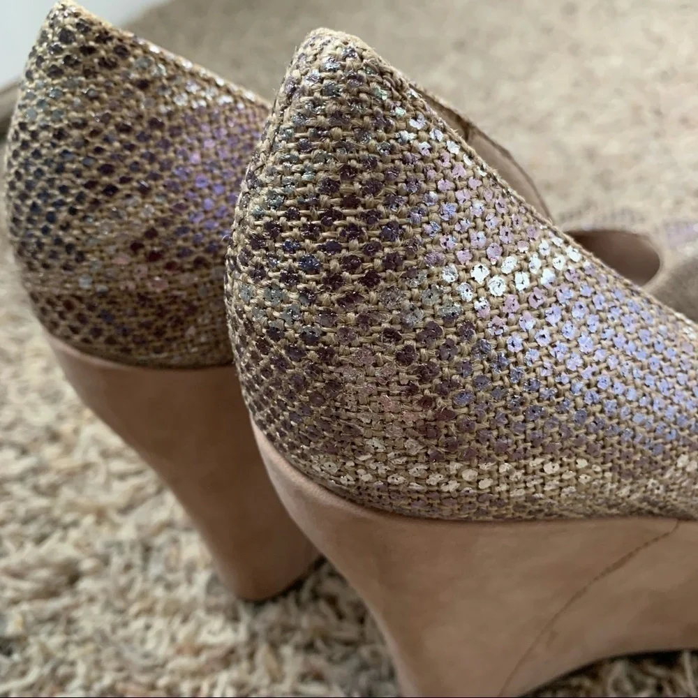 Ugg Toura Reptile Peep Toe Wedges -> Ugg Toura Reptile Peep Toe Wedges - Picture 6 of 7